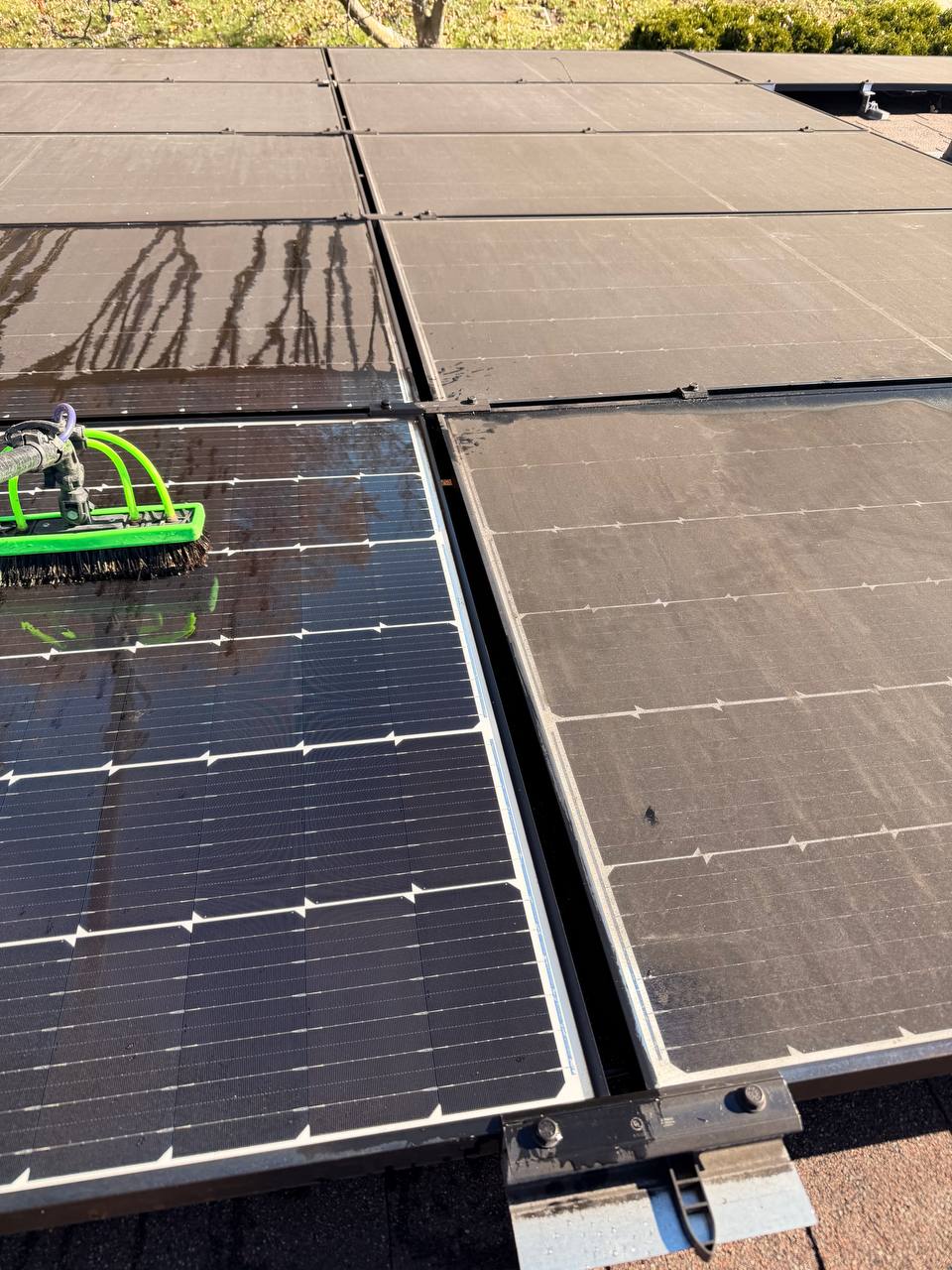 Deep Clean Solar Panels